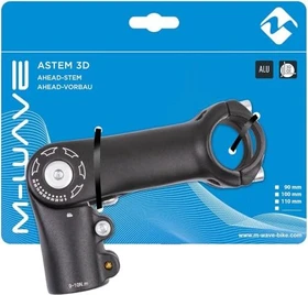 M-Wave ST-C2.1 31.8mm/1 1/8" 0° - +90° Vorbau 110mm