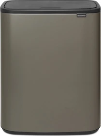 Brabantia Bo Touch Bin 60l platinum