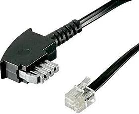 Wentronic Goobay TAE-N/RJ-14 Anschlusskabel, 10m