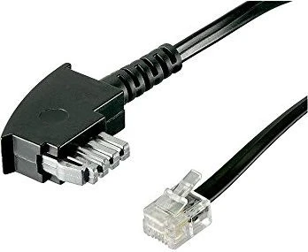 Wentronic Goobay TAE-N/RJ-14 Anschlusskabel, 10m