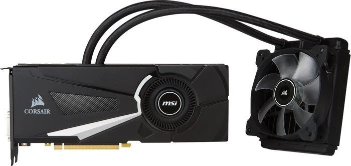 MSI GeForce GTX 1070 Sea Hawk X, 8GB GDDR5, DVI, HDMI, 3x DP