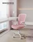 Songmics Bürostuhl ergonomisch mit Amrlehnen, pastellrosa Vorschaubild