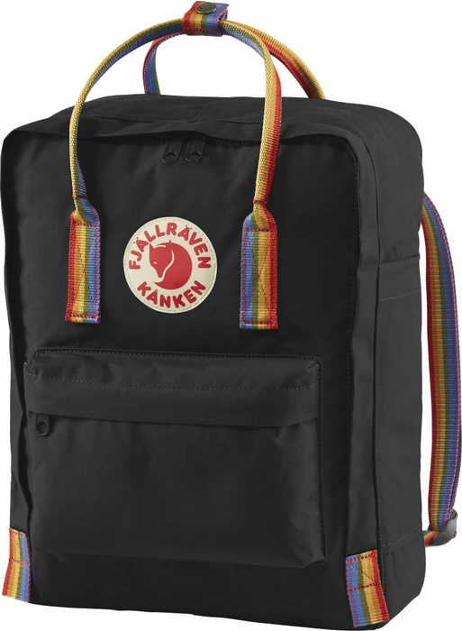 Fjällräven Kanken Rainbow black/rainbow pattern