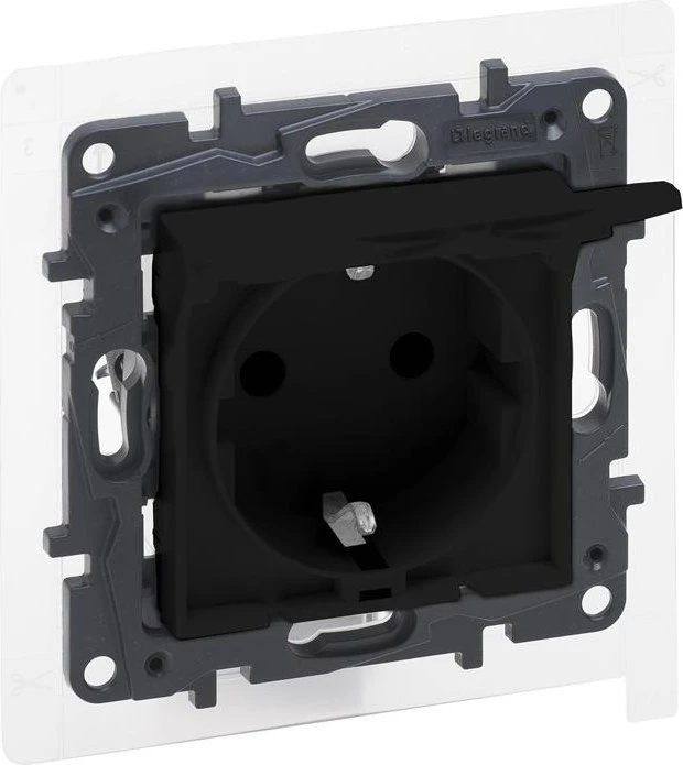 Legrand Niloe Step Steckdose IP44, schwarz
