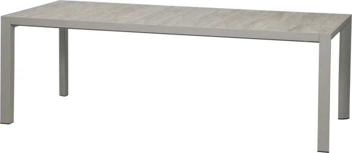Siena Garden Silva Gartentisch 220x100cm matt-silber