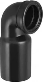 Geberit PE Anschlussbogen 90° für Wand-WC, mit Erweiterung, ø110/110mm
