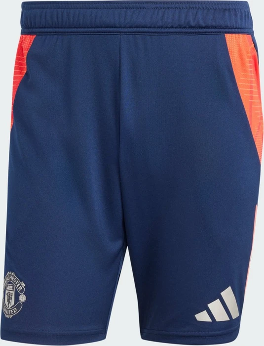 adidas Manchester United Tiro 24 Trainingshose kurz night indigo/bright red (Herren)