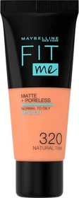 Maybelline Fit Me Matte & Poreless Foundation 320 natural tan, 30ml