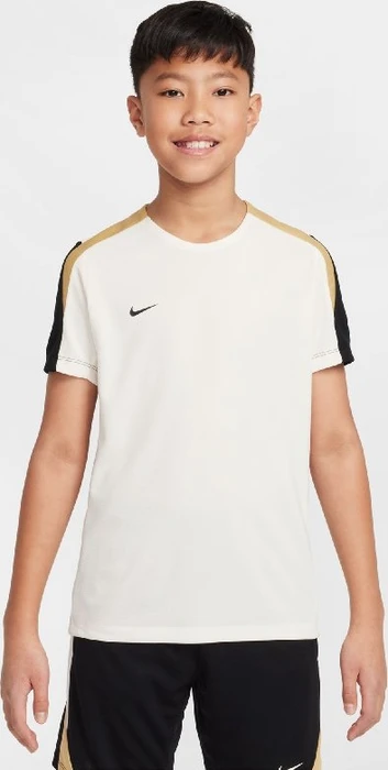 Nike Dri-FIT Strike Funktionsshirt kurzarm pale ivory/black/jersey gold (Junior)