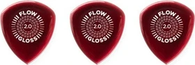 Dunlop Flow Gloss Pick, 2.0mm, 3-Pack
