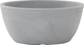 Siena Garden Malaga Blumentopf 48cm grau