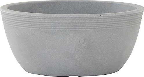 Siena Garden Malaga Blumentopf 48cm grau