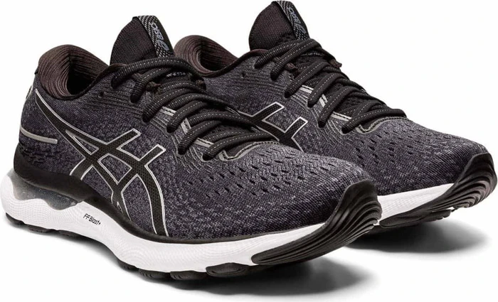Asics Gel-Nimbus 24 black/pure silver (Damen)