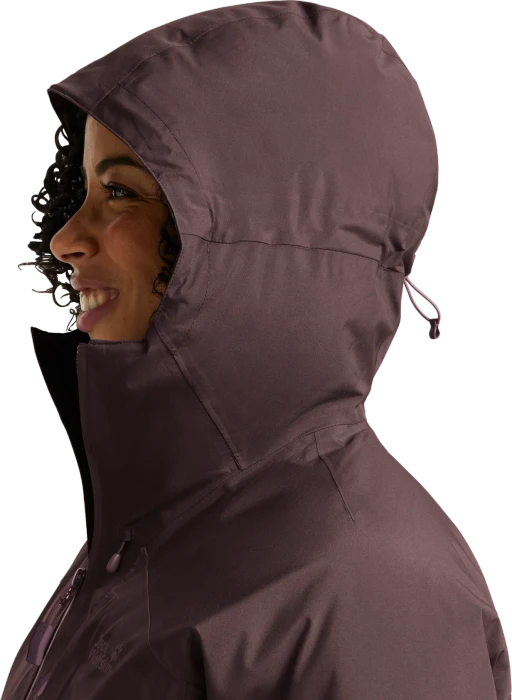 Jack Wolfskin Icecape 2L Down Funktionsjacke sheer plum (Damen)