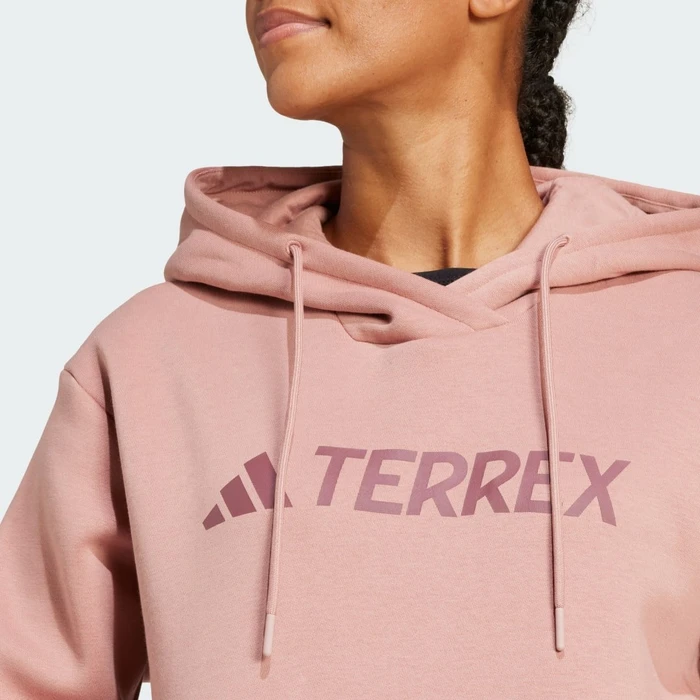 adidas Terrex Multi Large Logo Hoodie warm clay (Damen)