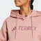 adidas Terrex Multi Large Logo Hoodie warm clay (Damen) Vorschaubild