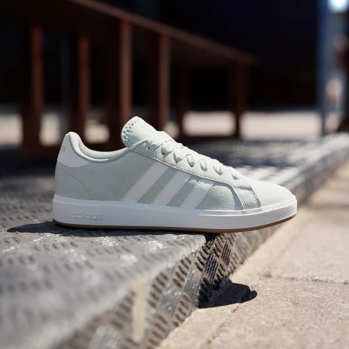 adidas Grand Court Base 00s linen green/core white/gum