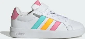 adidas Grand Court 3.0 cloud white/bliss pink/lucid tangerine (Junior)