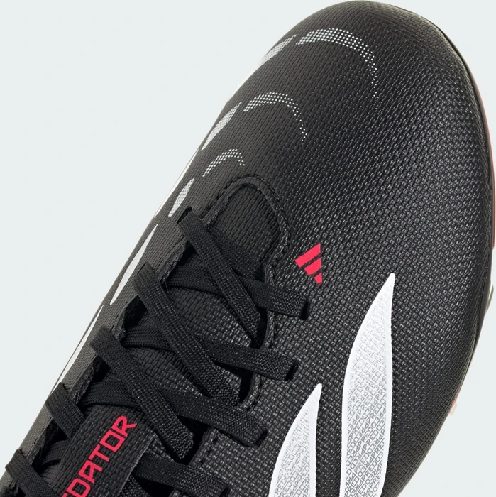 adidas Predator Club FG/MG core black/cloud white/lucid red (Junior)