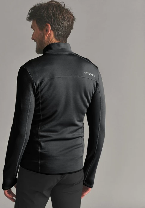 Ortovox Fleece Funktionsjacke black raven (Herren)