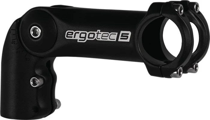 Ergotec Octopus 2 Ahead 50 XL 25.4mm/28.6mm 0° - +60° Vorbau 115mm schwarz