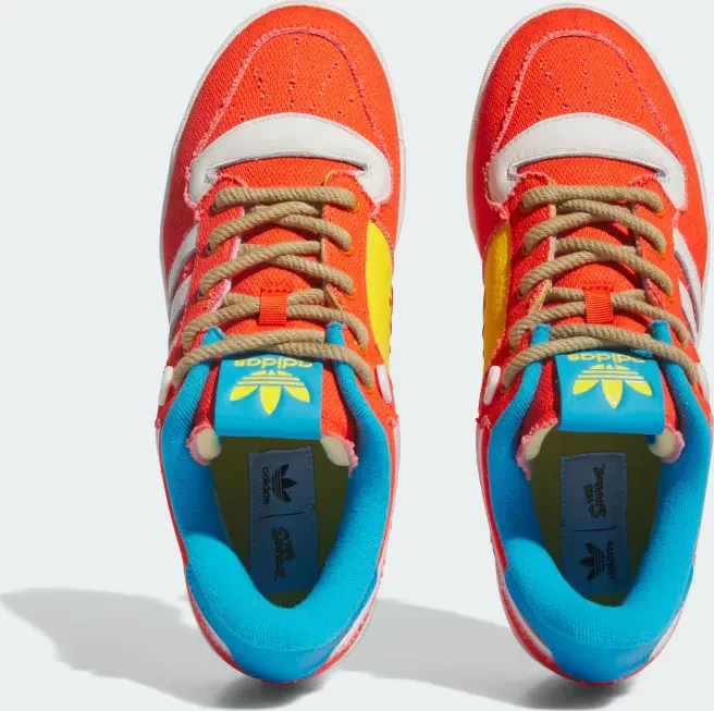 adidas Rivalry Low 86 warm red/yellow/blue