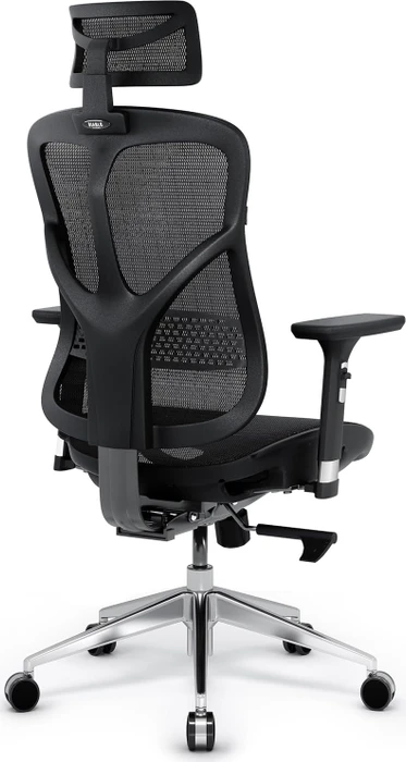 Diablo Chairs V-Basic Ergonomischer Bürostuhl, schwarz/schwarz