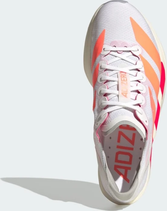 adidas Adizero Takumi Sen 10 cloud white/beam orange/lucid red (Damen)