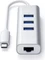 Satechi 2-in-1 silver USB-Hub, RJ-45, USB-C 3.0 [Stecker] Vorschaubild