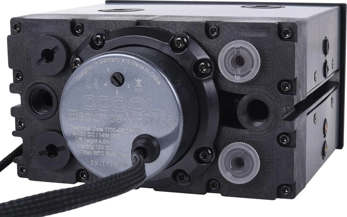 Alphacool Eisfach Single Laing D5 Ausgleichsbehälter inkl. VPP755 Pumpe