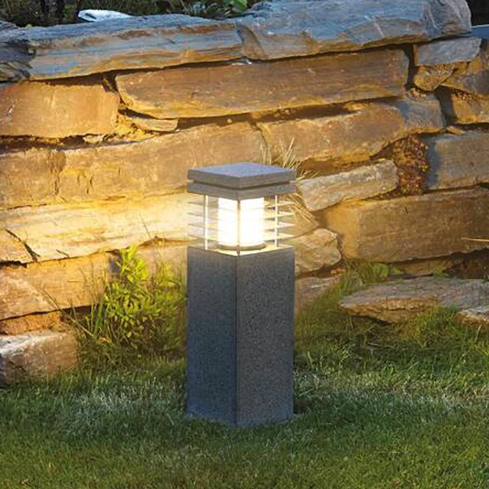 SLV Arrock Granite E27 40cm Stehleuchte grau