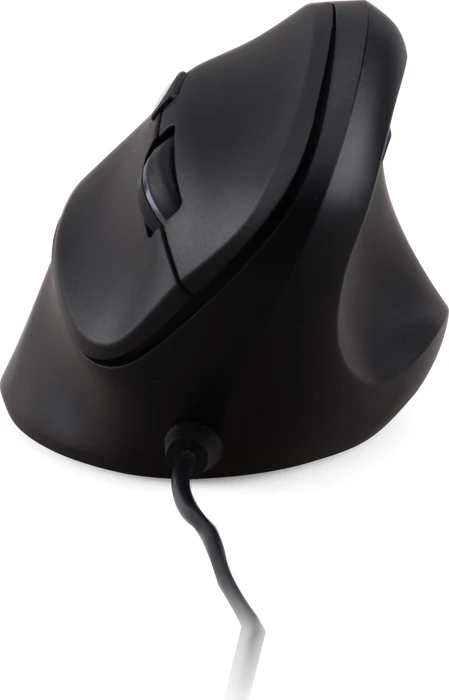 ISY IEM-2000 Ergonomic Mouse schwarz, USB