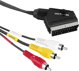 Hama Scart/Cinch Kabel 1.5m (00043178)