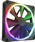 NZXT F Series F140 RGB DUO Twin Pack, Matte Black, schwarz, LED-Steuerung, 140mm, 2er-Pack Vorschaubild