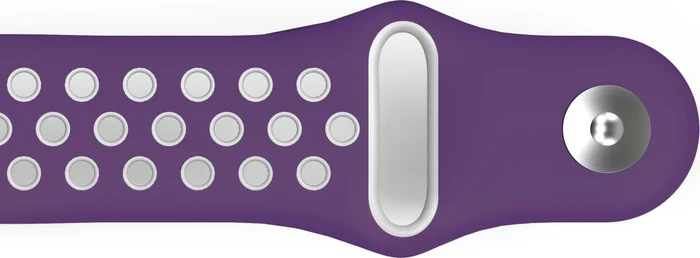 Hama Ersatzarmband Sport für Fitbit Versa 2 grau/violett