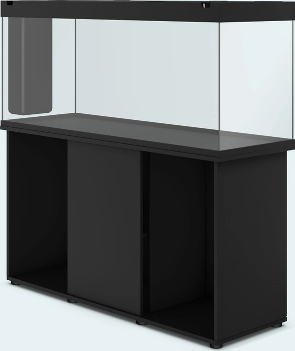 Juwel Rio 450 LED Aquarium-Set mit Unterschrank, schwarz/schwarz, 450l