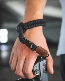 C-Rope Handschlaufe Loop aus Kletterseil Silent Black