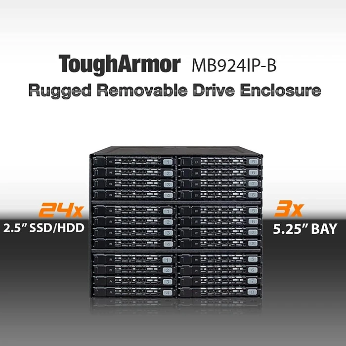 Icy Dock ToughArmor MB924IP-B