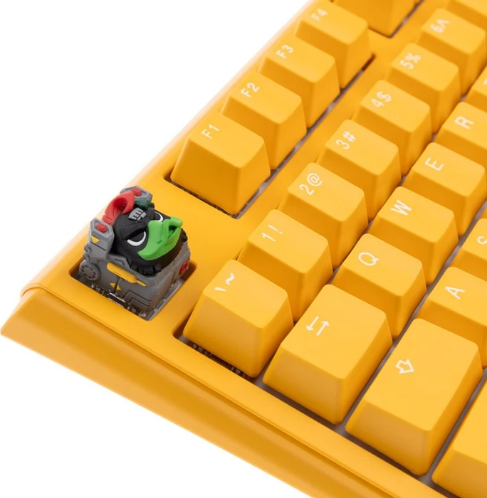 Ducky x Hot Keys Project Ducky League Keycap Super Hero - The Bulk, Kunstharz (Resin), schwarz/rot/grün/gelb, 1 Taste