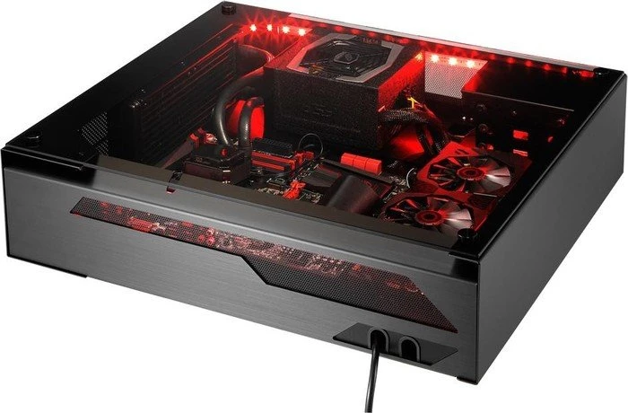 Lian Li PC-O7S schwarz, Glasfenster
