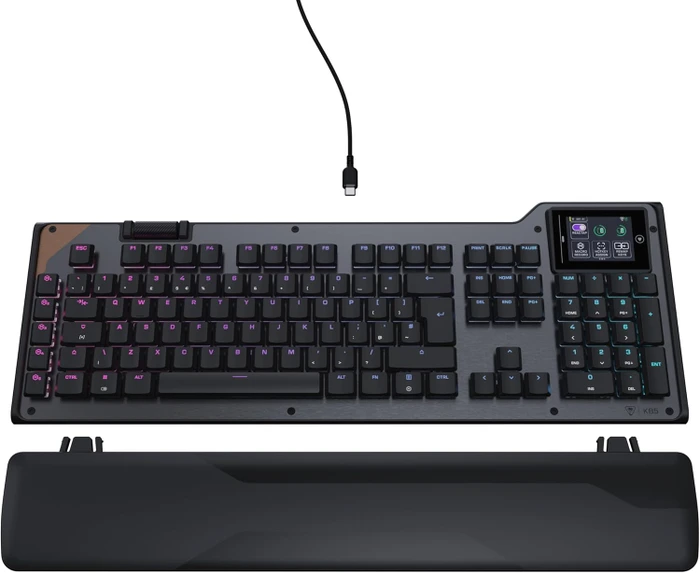 Turtle Beach Command Series KB5, schwarz, LEDs RGB, Low-Profile TITAN Linear, USB, UK