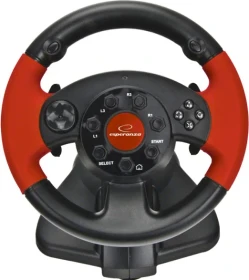 Esperanza High Octane Lenkrad inkl. Pedale (PS3/PS2/PC)