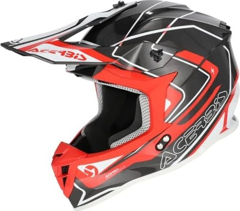 Acerbis Linear schwarz/grau/rot