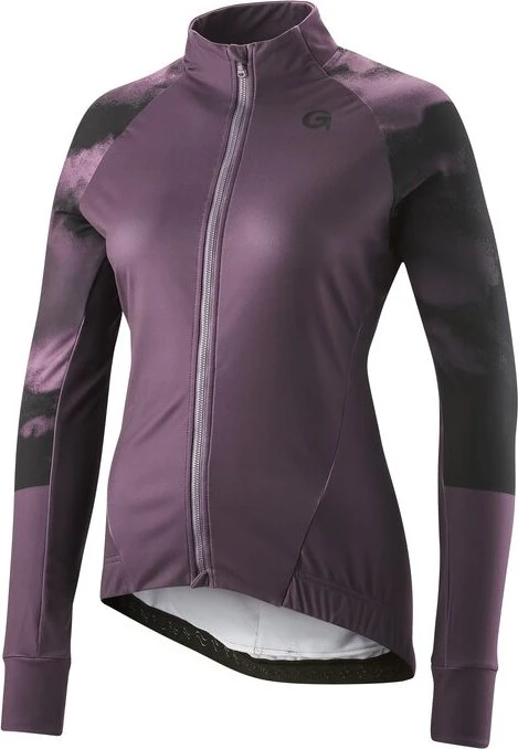 Gonso Orba Trikot langarm dark plum (Damen)
