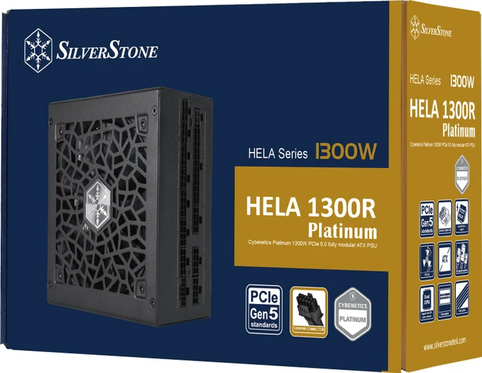 SilverStone HELA 1300R Platinum 1300W, ATX 3.0