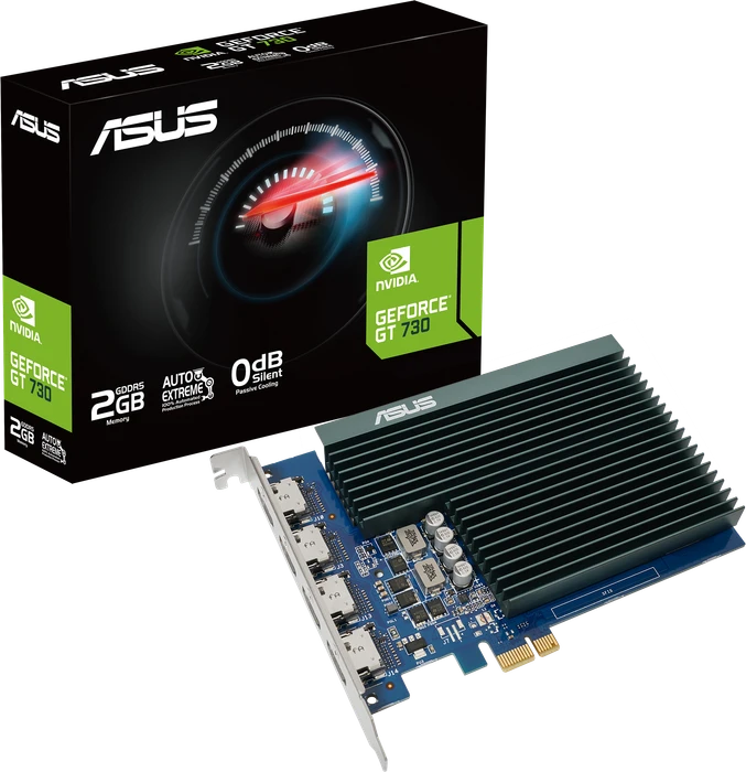 ASUS GeForce GT 730, GT730-4H-SL-2GD5, 2GB GDDR5, 4x HDMI