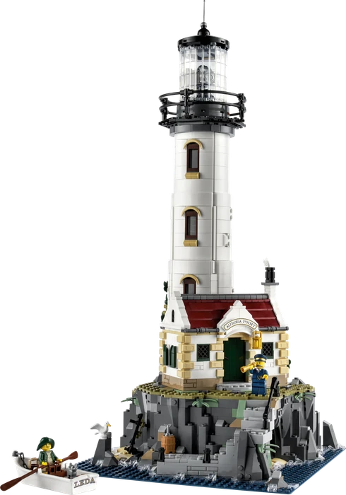 LEGO Ideas - Motorisierter Leuchtturm
