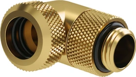 Barrow TWT90KND-K12 90° Winkeladapter G1/4" auf 12mm Hard Tubes, gold