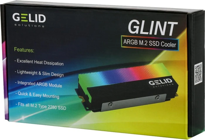 Gelid Solutions Glint ARGB M.2 Heatsink