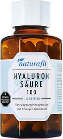 naturafit Hyaluronsäure 100 Kollagenhydrolysat 350 Kapseln, 120 Stück